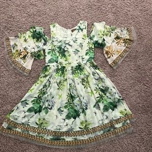 Varun Bahl floral dress from Anthropologie